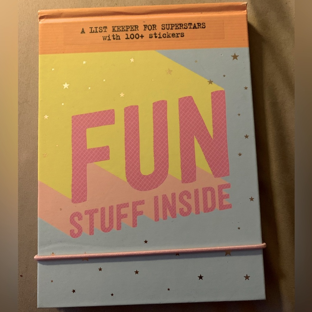 List Keeper w/ 100+ stickers